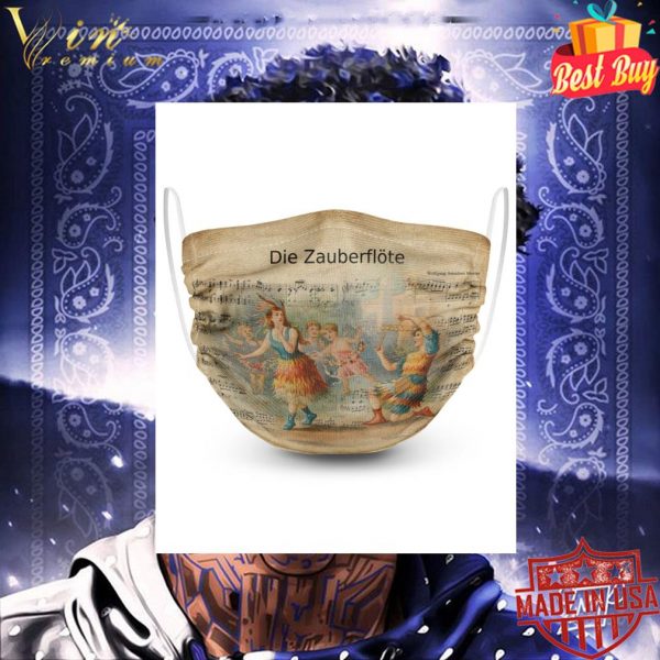Die Zauberflote Mozart face mask 3