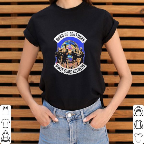 Official Band of Brother Coast guard retireds shirt 3