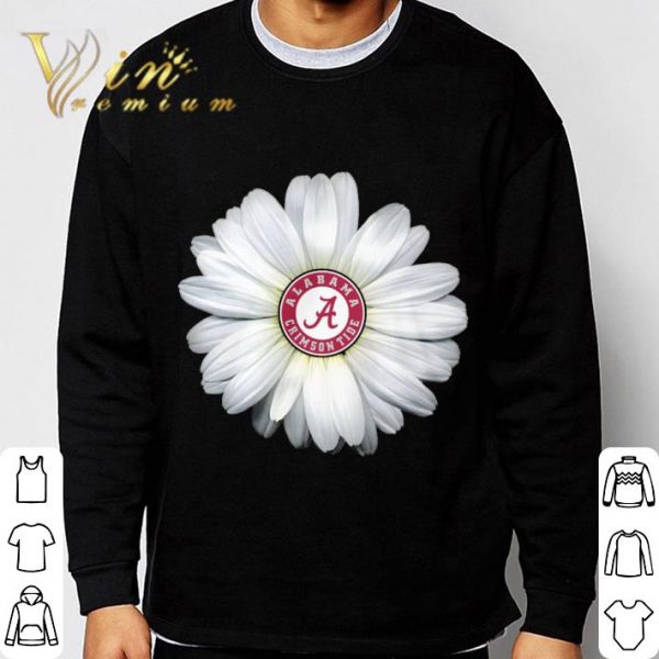 Daisy Flower Alabama Crimson Tide shirt 3
