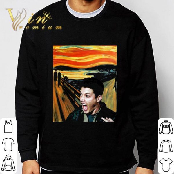 Dean Winchester The Scream Edvard Munch shirt 3