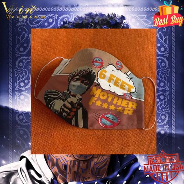 Jules Winnfield 6 feet mother fucker face mask 3