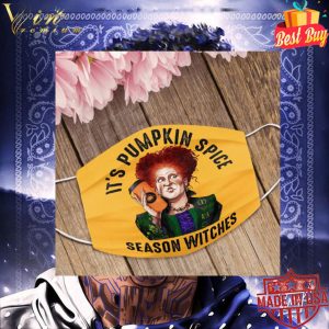 Winifred Sanderson it's pumpkin spice season witches face mask 5