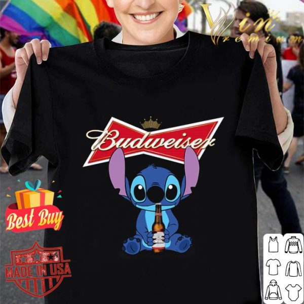 Original Stitch mashup Budweiser shirt 1