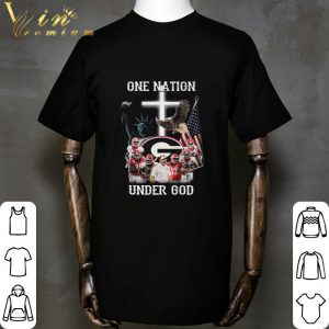 Eagle Statue Of Liberty One Nation Georgia Bulldogs Under God shirt 4