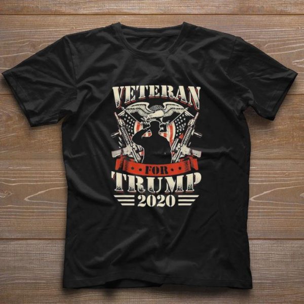 Funny Veterans For Donald Trump 2020 shirt 1