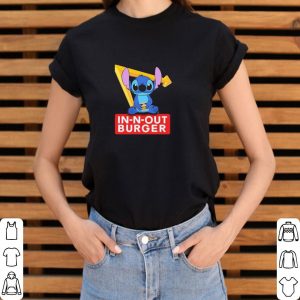 Pretty Stitch hug Hamburger in n out Burger sh shirt 5