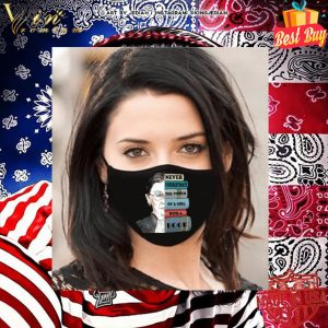 RIP RBG never underestimate the power of a girl with a book face mask 4