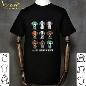 Happy Hallowiener Dachshund costumes Halloween shirt 4