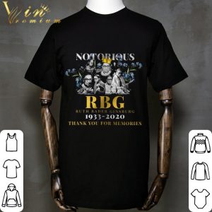 Flower Notorious RBG Ruth Bader Ginsburg RIP 1933-2020 shirt 4