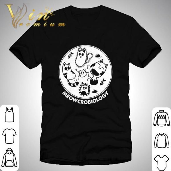Microbiology mashup Cats Meowcrobiology Meow shirt 1