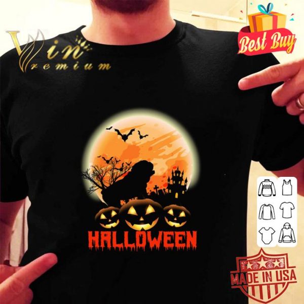 Best Pug Pumpkins Moon Halloween shirt 2