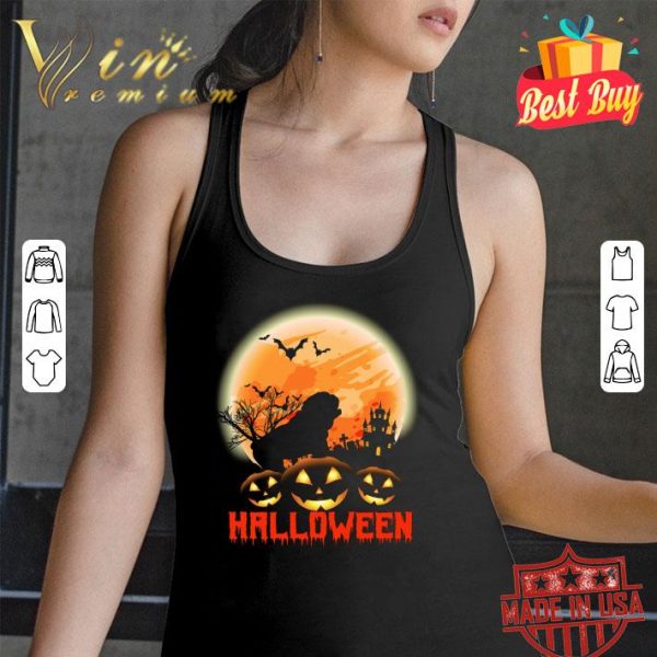 Best Pug Pumpkins Moon Halloween shirt 3