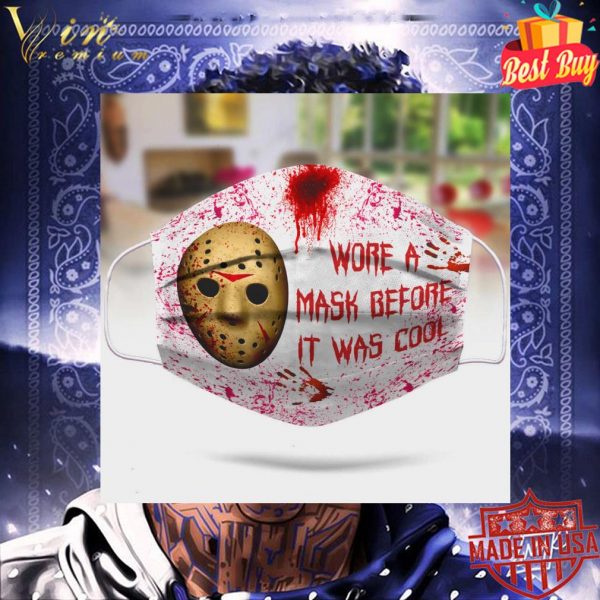 Blood Jason Voorhees wore a mask before it was cool face mask 3