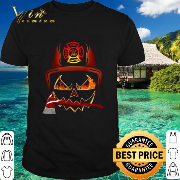 Official Firefighter Pumpkin Halloween shirt 1