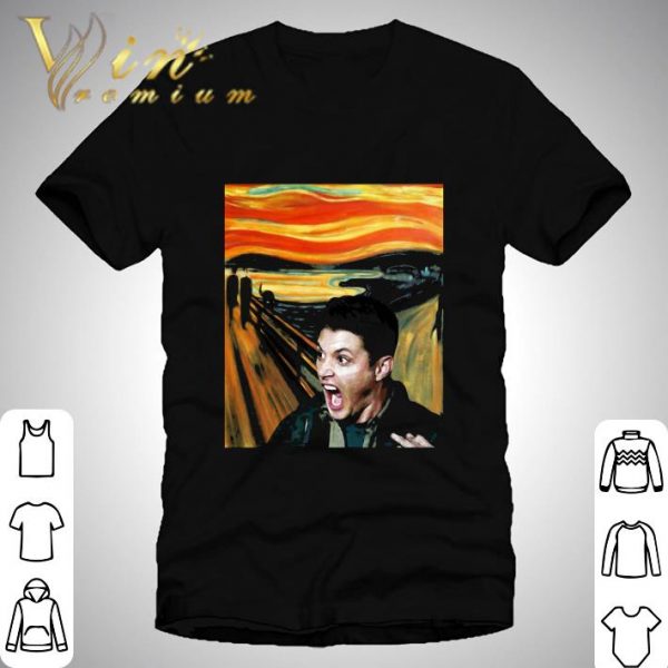 Dean Winchester The Scream Edvard Munch shirt 1