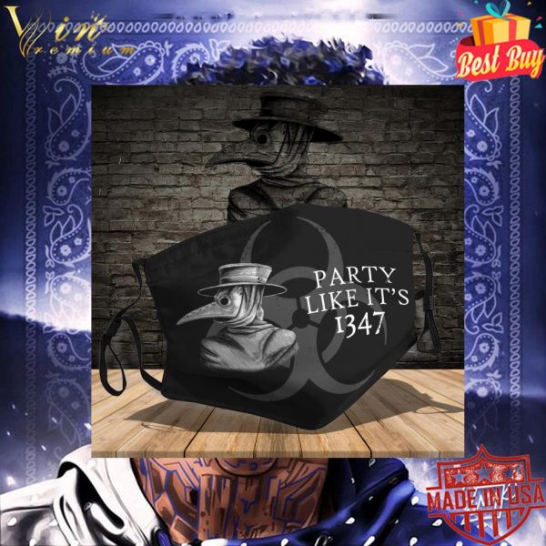 Plague Doctor party like it's 1347 face mask 3