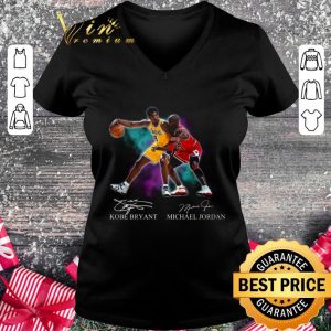 Awesome Signatures Kobe Bryant and Michael Jordan shirt 4