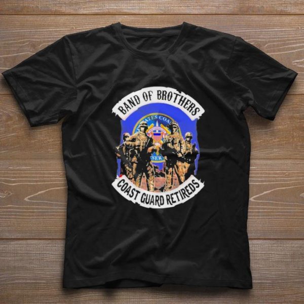 Official Band of Brother Coast guard retireds shirt 1