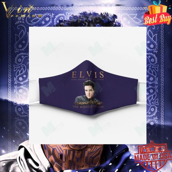 Elvis Presley Royal Philharmonic Orchestra the wonder of you face mask 3