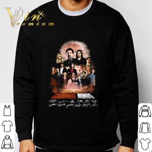 Criminal Minds TV Series characters signatures shirt 5