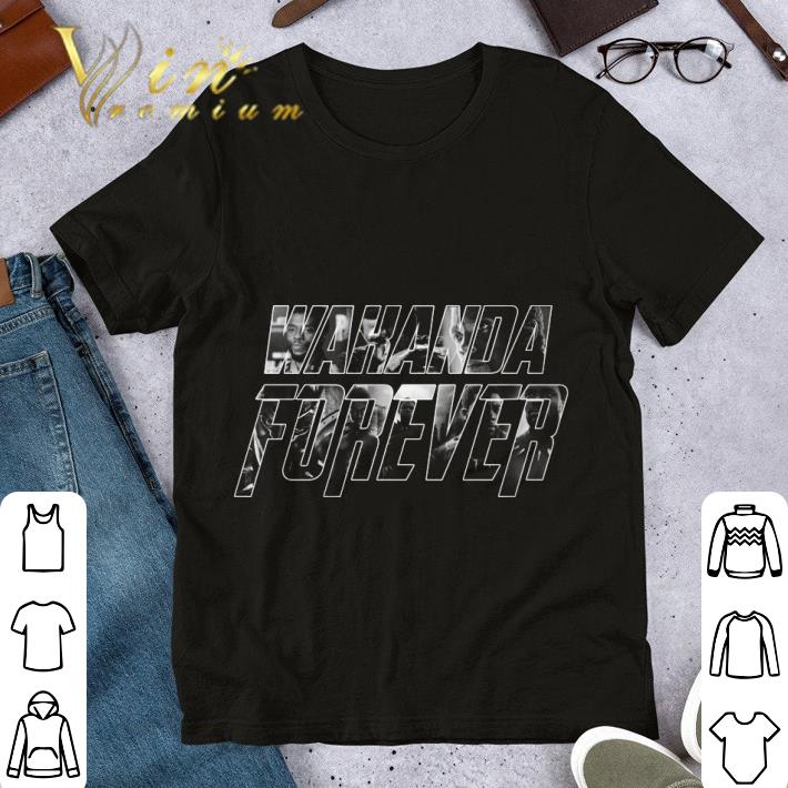 Signature Chadwick Boseman Rip 43 years old Wakanda Forever shirt 7