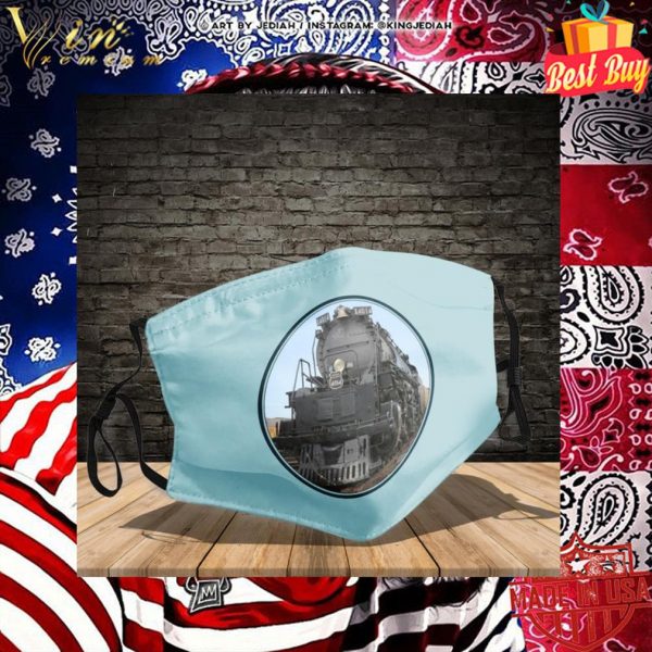 Union Pacific Big Boy 4014 Train face mask 2