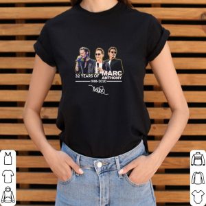 Awesome Marc Anthony 32 Years of 1988 2020 signature shirt 5
