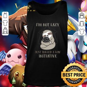 Hot Sloth Dungeon i'm not lazy just rolled a low initiative shirt 5