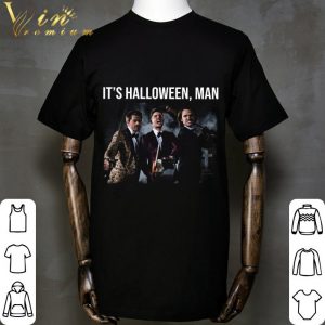 Dean Winchester Sam Winchester Castiel It’s Halloween Man shirt 4