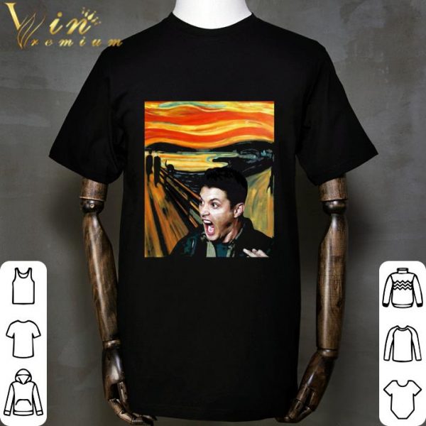 Dean Winchester The Scream Edvard Munch shirt 2