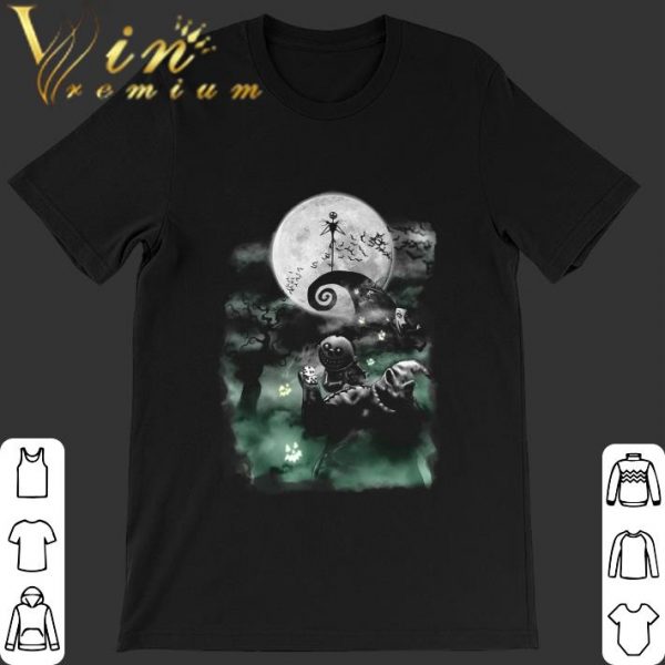 Premium Nightmare Before Christmas Jack Skellington Oogie Boogie Shock shirt 1