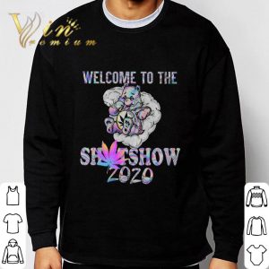 Bear Welcome to the shitshow 2020 Hologram shirt 5