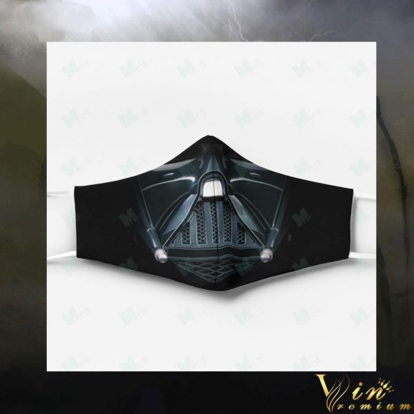 Star Wars face Darth Vader face mask 1