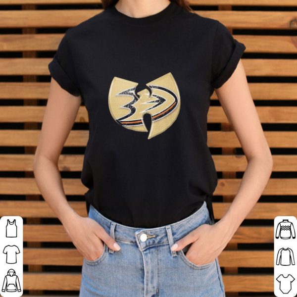 Nice Wu Tang Anaheim Ducks shirt 3
