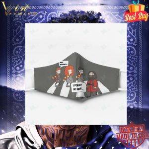 Harry Potter characters Abbey Road i forgot my mask what happened face mask 5