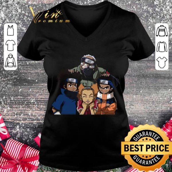 Original The Boondocks mashup Naruto shirt 2