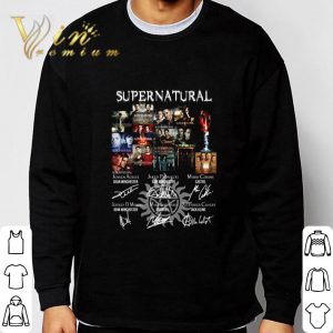 Supernatural all season signatures shirt 5