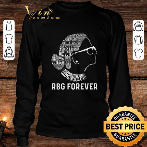 Feminist Ruth Bader Ginsburg RBG forever shirt 3