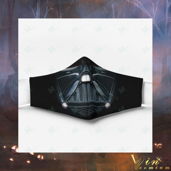 Star Wars face Darth Vader face mask 2