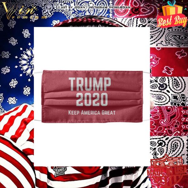 Trump 2020 keep America great face mask 2