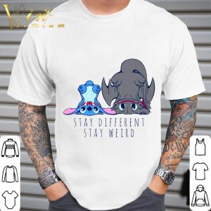 Stitch And Toothless Stay Different Stay Weird shirt 4