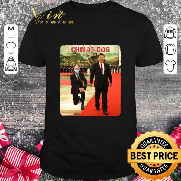 Official Xi Jinping and Joe Biden China's dog shirt 1