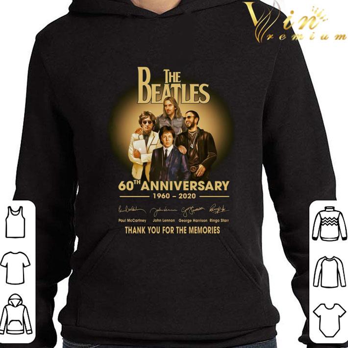 Thank you for The Beatles 60th anniversary 1960-2020 signatures shirt 9 Thank you for The Beatles 60th anniversary 1960-2020 signatures shirt