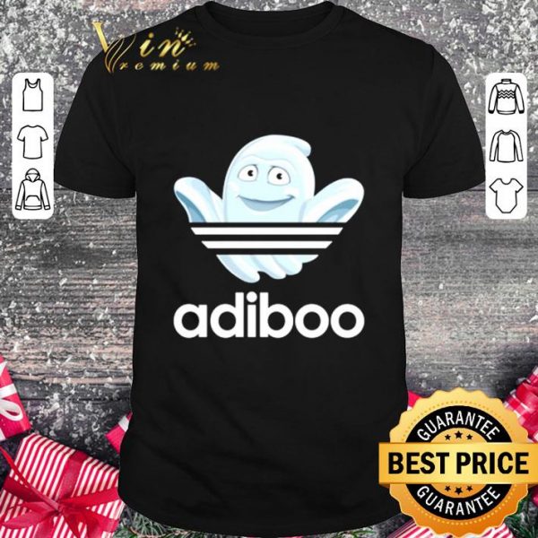 Premium Logo Adidas Adiboo Ghost Boo Halloween shirt 1