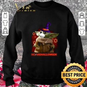Premium Baby Yoda #COVIDHALLOWEEN shirt 5