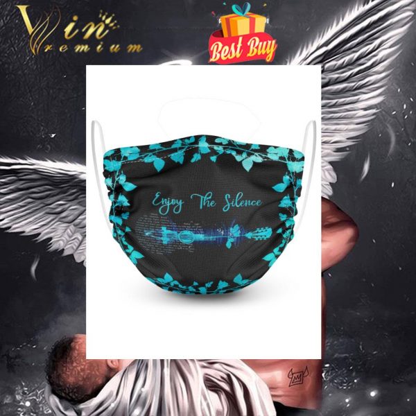 Guitar Lake Enjoy The Silence Lyrics face mask 1