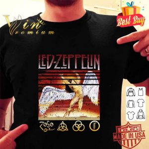 Awesome Led-Zeppelin Zoso symbol shirt 4