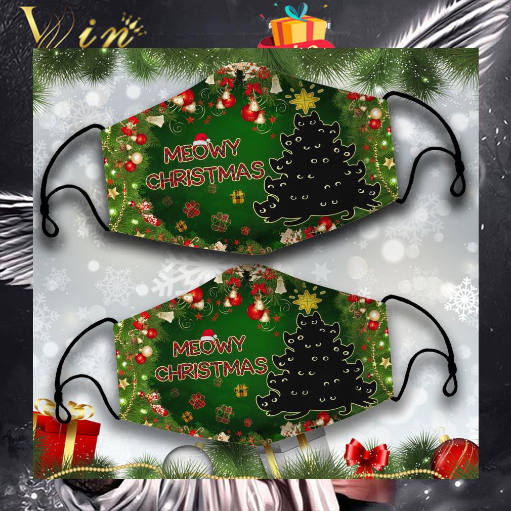 Santa And Reindeer Merry Christmas face mask 6