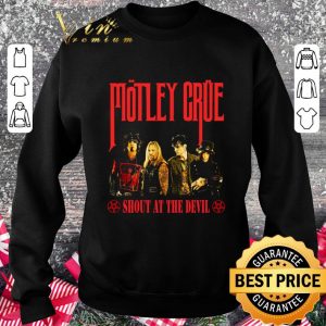 Hot Motley Crue Shout At The Devil shirt 5