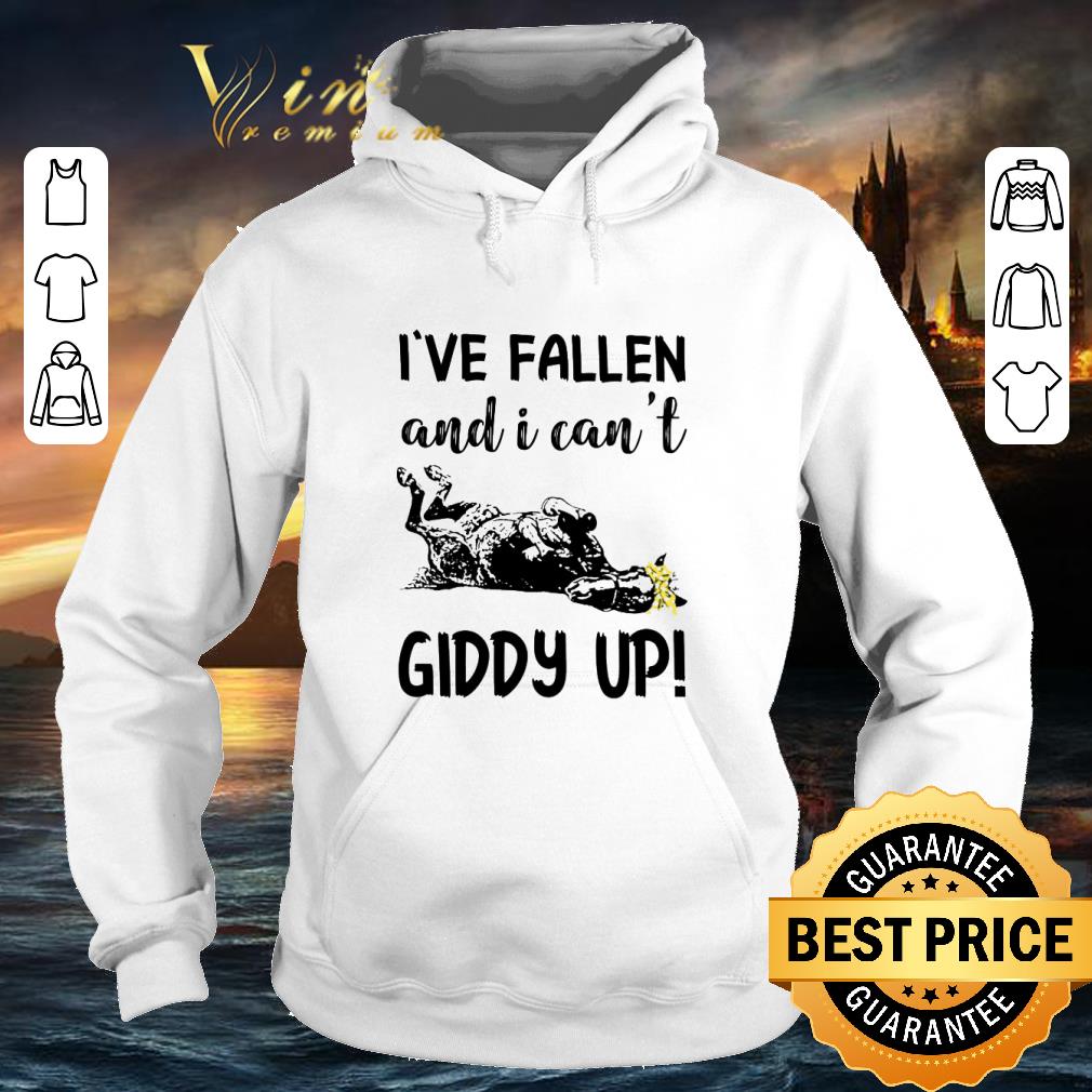 Awesome I've fallen and i can't giddy up version horse shirt 9 Awesome I've fallen and i can't giddy up version horse shirt